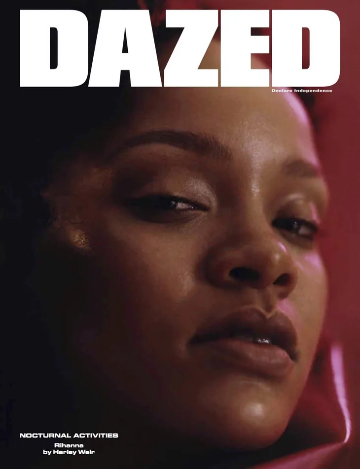 Rihanna u ám trên Dazed - Ảnh 5. Rihanna u ám trên Dazed - Ảnh 5.