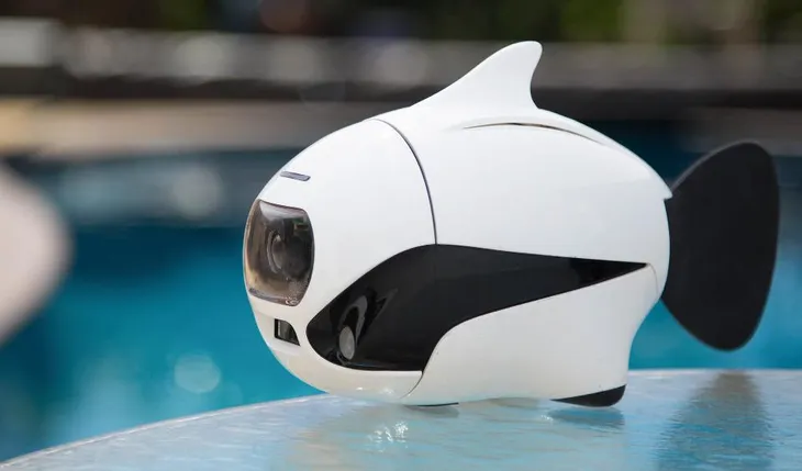 Robot cá thăm dò môi trường biển - Ảnh 1. Robot cá thăm dò môi trường biển - Ảnh 1.