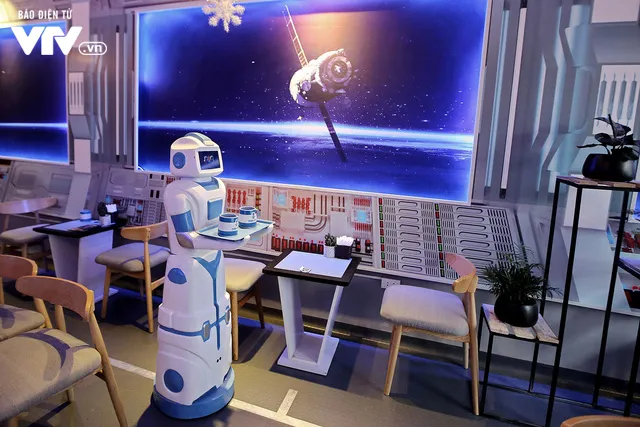 Độc đáo quán café sử dụng robot phục vụ tại Hà Nội - Ảnh 9. Độc đáo quán café sử dụng robot phục vụ tại Hà Nội - Ảnh 9.