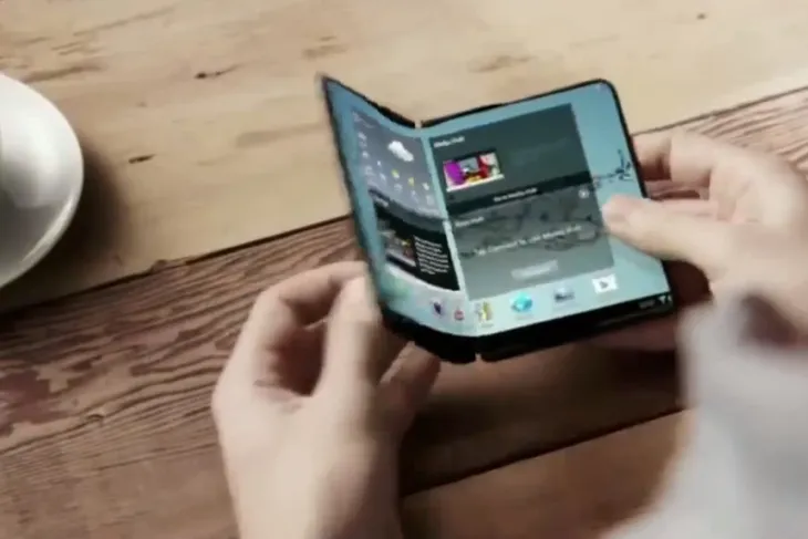 Điện thoại màn hình gập của Samsung: Đừng mơ trước năm 2019 - Ảnh 1. Điện thoại màn hình gập của Samsung: Đừng mơ trước năm 2019 - Ảnh 1.