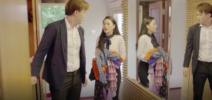 Ngược chiều nước mắt - Tập 26: Bố mẹ há hốc mồm vì Trang mang thai 3 tháng mà không biết con ai - Ảnh 2. Ngược chiều nước mắt - Tập 26: Bố mẹ há hốc mồm vì Trang mang thai 3 tháng mà không biết con ai - Ảnh 2.
