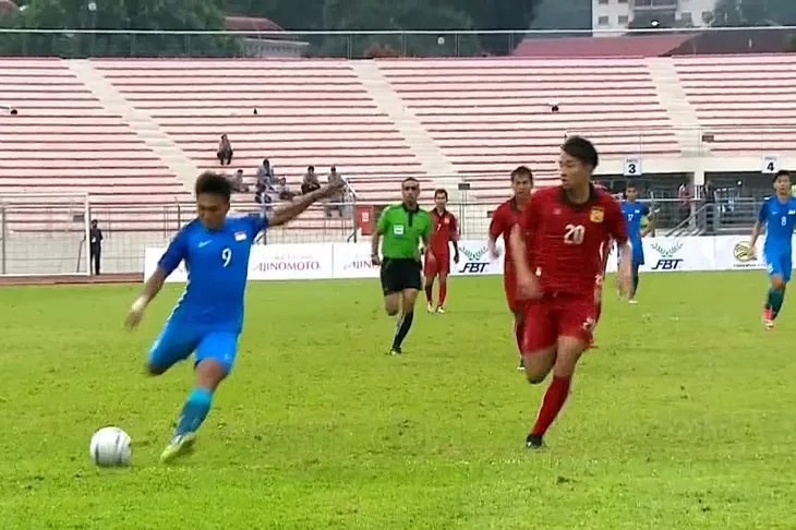 VIDEO: Đánh bại U22 Lào, U22 Singapore có chiến thắng đầu tiên - Ảnh 1. VIDEO: Đánh bại U22 Lào, U22 Singapore có chiến thắng đầu tiên - Ảnh 1.
