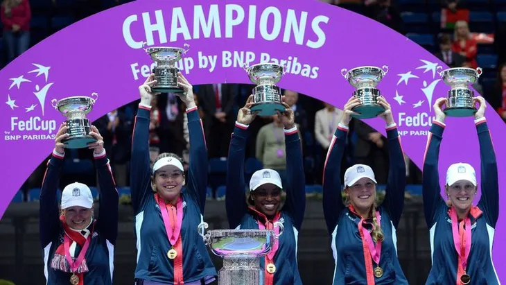 ĐT Mỹ giành chức vô địch Fed Cup lần thứ 18 - Ảnh 1. ĐT Mỹ giành chức vô địch Fed Cup lần thứ 18 - Ảnh 1.