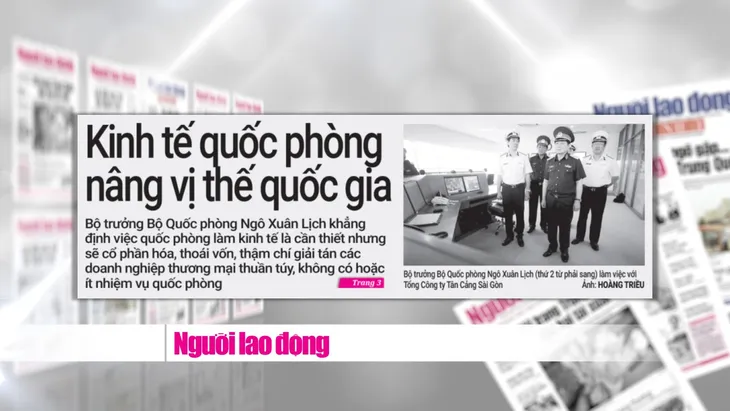 Những phát ngôn mạnh mẽ về câu chuyện quân đội làm kinh tế - Ảnh 2. Những phát ngôn mạnh mẽ về câu chuyện quân đội làm kinh tế - Ảnh 2.