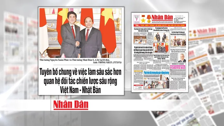 Dư luận đánh giá cao chuyến thăm Nhật Bản của Thủ tướng Nguyễn Xuân Phúc - Ảnh 1. Dư luận đánh giá cao chuyến thăm Nhật Bản của Thủ tướng Nguyễn Xuân Phúc - Ảnh 1.