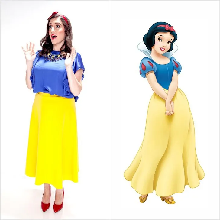 Mượn hình tượng công chúa Disney để có trang phục dạ tiệc nổi bật - Ảnh 8. Mượn hình tượng công chúa Disney để có trang phục dạ tiệc nổi bật - Ảnh 8.
