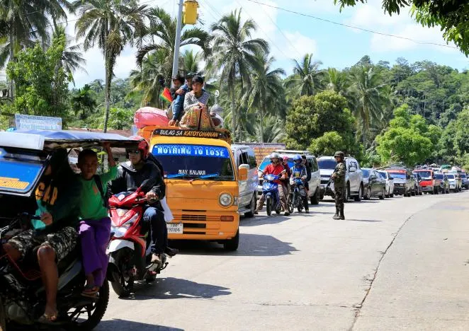 Philippines: Người dân sơ tán vì IS xuất hiện - Ảnh 1. Philippines: Người dân sơ tán vì IS xuất hiện - Ảnh 1.