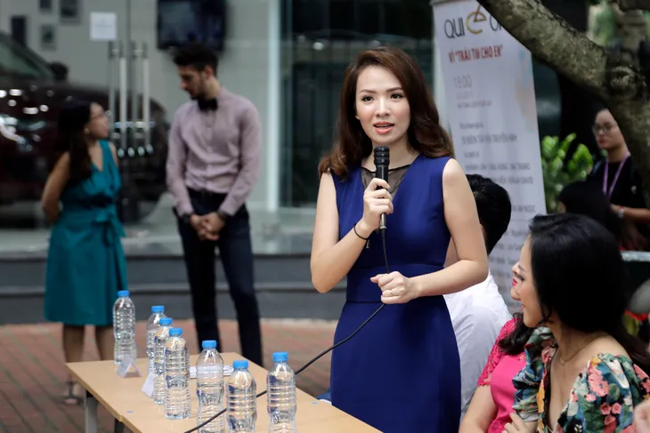 Các BTV truyền hình đồng loạt thả tim cho chương trình nghệ thuật từ thiện QUI E ORA - Ảnh 4.