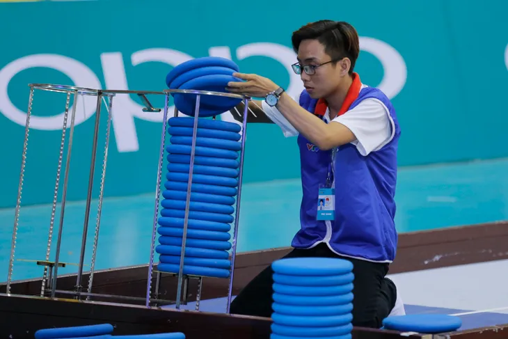 VCK Robocon Việt Nam 2017: Nhìn lại những hình ảnh tại hai bảng đấu tử thần - Ảnh 38. VCK Robocon Việt Nam 2017: Nhìn lại những hình ảnh tại hai bảng đấu tử thần - Ảnh 38.