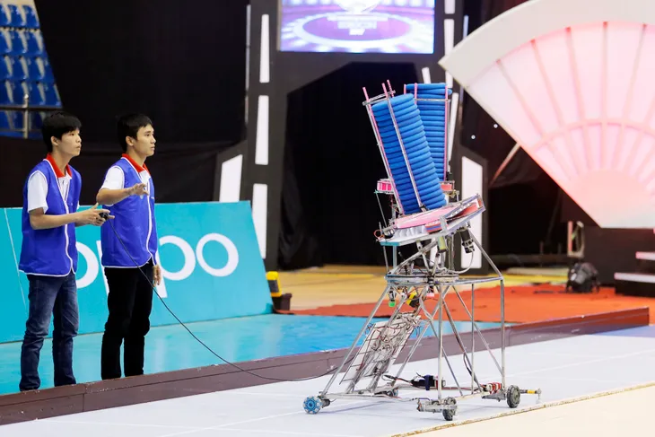 VCK Robocon Việt Nam 2017: Nhìn lại những hình ảnh tại hai bảng đấu tử thần - Ảnh 39. VCK Robocon Việt Nam 2017: Nhìn lại những hình ảnh tại hai bảng đấu tử thần - Ảnh 39.