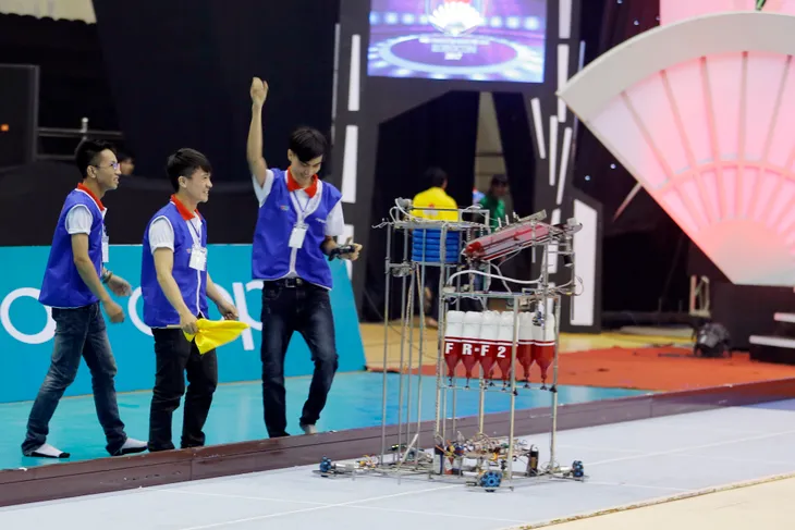 VCK Robocon Việt Nam 2017: Nhìn lại những hình ảnh tại vòng 1/8 - Ảnh 81. VCK Robocon Việt Nam 2017: Nhìn lại những hình ảnh tại vòng 1/8 - Ảnh 81.