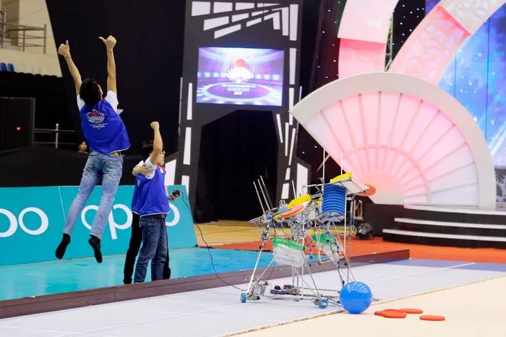 VCK Robocon Việt Nam 2017: Nhìn lại những hình ảnh tại vòng 1/8 - Ảnh 89. VCK Robocon Việt Nam 2017: Nhìn lại những hình ảnh tại vòng 1/8 - Ảnh 89.