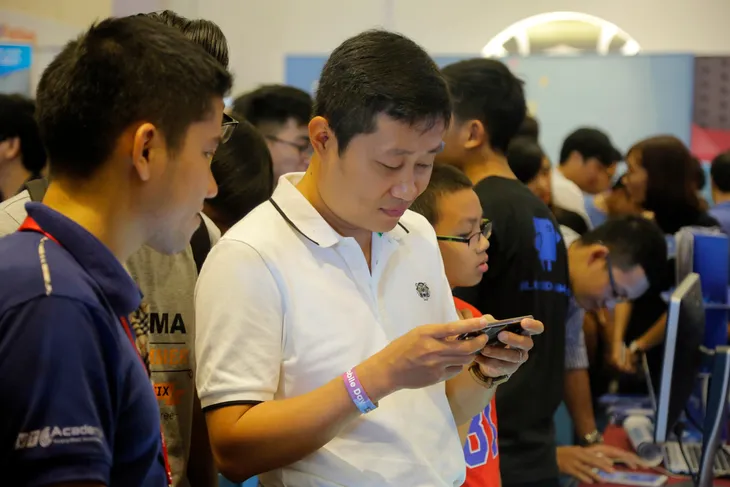 Vietnam Mobile Day 2017: Thúc đẩy phát triển hệ sinh thái startup trong lĩnh vực di động - Ảnh 9. Vietnam Mobile Day 2017: Thúc đẩy phát triển hệ sinh thái startup trong lĩnh vực di động - Ảnh 9.