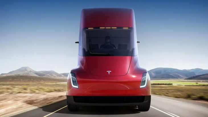Tesla trình làng siêu xe tải chạy bằng điện - Ảnh 3. Tesla trình làng siêu xe tải chạy bằng điện - Ảnh 3.