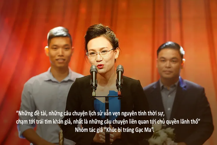 Những phát ngôn ấn tượng tại VTV Awards 2017 - Ảnh 8. Những phát ngôn ấn tượng tại VTV Awards 2017 - Ảnh 8.