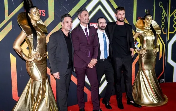 Minh Tú tự tin phỏng vấn dàn sao của Thor: Ragnarok tại Australia - Ảnh 3. Minh Tú tự tin phỏng vấn dàn sao của Thor: Ragnarok tại Australia - Ảnh 3.