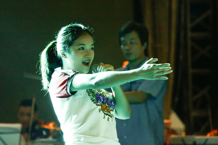 Sao Mai 2017: Team Thính phòng không ngừng hoàn thiện kĩ năng trước đêm CK - Ảnh 1. Sao Mai 2017: Team Thính phòng không ngừng hoàn thiện kĩ năng trước đêm CK - Ảnh 1.