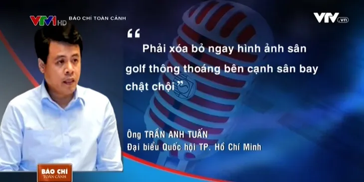 “Phải xóa hình ảnh sân golf thông thoáng cạnh sân bay chật chội” - Ảnh 1. “Phải xóa hình ảnh sân golf thông thoáng cạnh sân bay chật chội” - Ảnh 1.