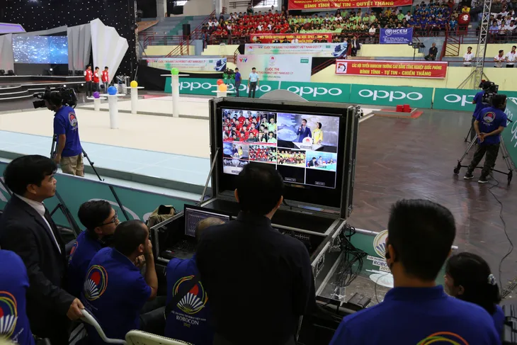 Robocon 2017: Đại học SPKT Hưng Yên liên tiếp giành chiến thắng tuyệt đối APPARE - Ảnh 23.