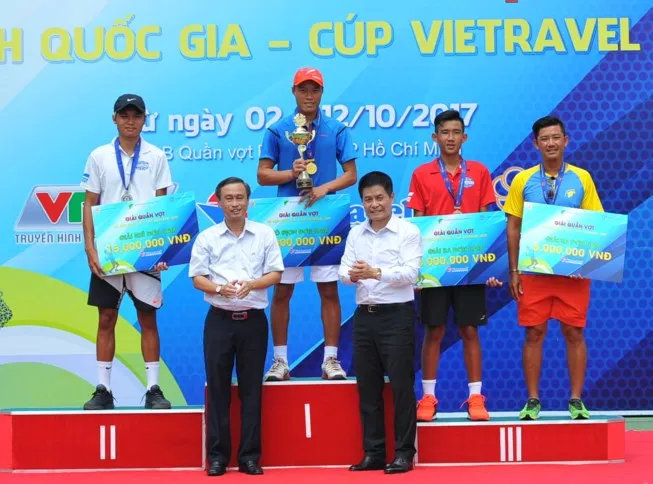 Phạm Minh Tuấn vô địch đơn nam giải quần vợt VĐQG 2017 - Ảnh 3. Phạm Minh Tuấn vô địch đơn nam giải quần vợt VĐQG 2017 - Ảnh 3.