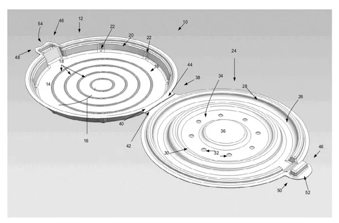 Apple được cấp bằng sáng chế cho... hộp đựng pizza - Ảnh 1. Apple được cấp bằng sáng chế cho... hộp đựng pizza - Ảnh 1.