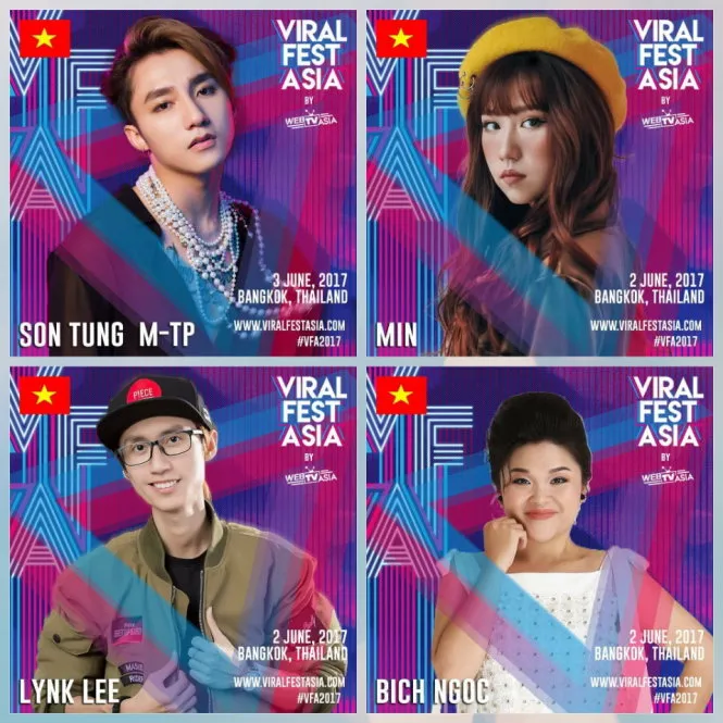 Nghệ sĩ Việt Nam chuẩn bị cho Viral Fest Asia 2017 - Ảnh 1. Nghệ sĩ Việt Nam chuẩn bị cho Viral Fest Asia 2017 - Ảnh 1.
