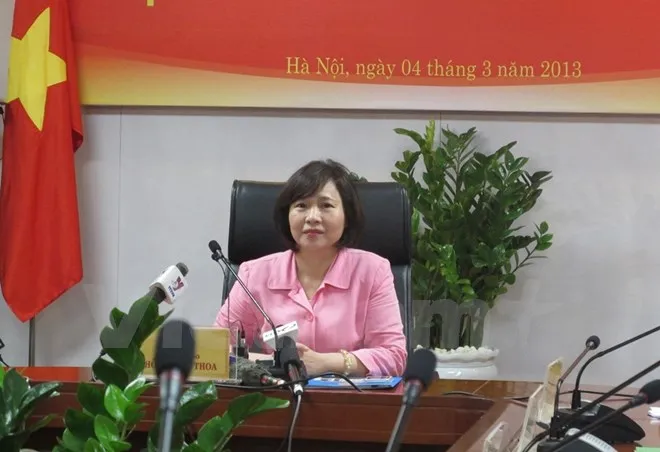 Chính phủ trả lời về đơn xin nghỉ việc của Thứ trưởng Hồ Thị Kim Thoa - Ảnh 1. Chính phủ trả lời về đơn xin nghỉ việc của Thứ trưởng Hồ Thị Kim Thoa - Ảnh 1.