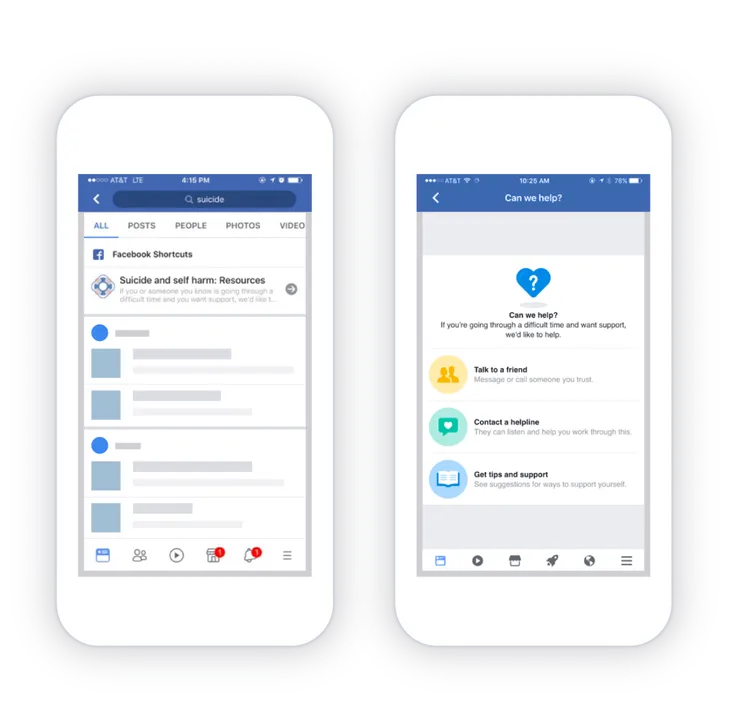 Facebook cập nhật công cụ phòng chống tự tử - Ảnh 1.