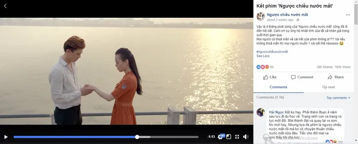 Trích đoạn các cảnh phim gây thương nhớ trong tập cuối Ngược chiều nước mắt thu hút hơn 160.000 lượt xem - Ảnh 2. Trích đoạn các cảnh phim gây thương nhớ trong tập cuối Ngược chiều nước mắt thu hút hơn 160.000 lượt xem - Ảnh 2.