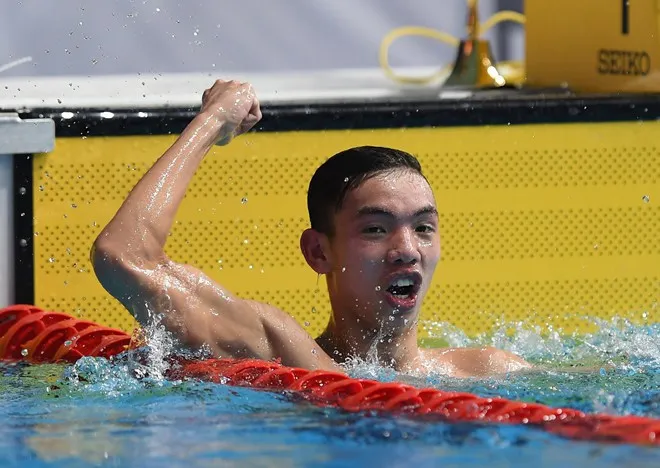 VĐV Huy Hoàng xuất sắc giành HCV tại Thế vận hội Olympic trẻ 2018 - Ảnh 1. VĐV Huy Hoàng xuất sắc giành HCV tại Thế vận hội Olympic trẻ 2018 - Ảnh 1.