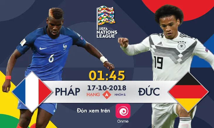 UEFA Nations League™: Nóng bỏng đại chiến Pháp - Đức - Ảnh 1. UEFA Nations League™: Nóng bỏng đại chiến Pháp - Đức - Ảnh 1.