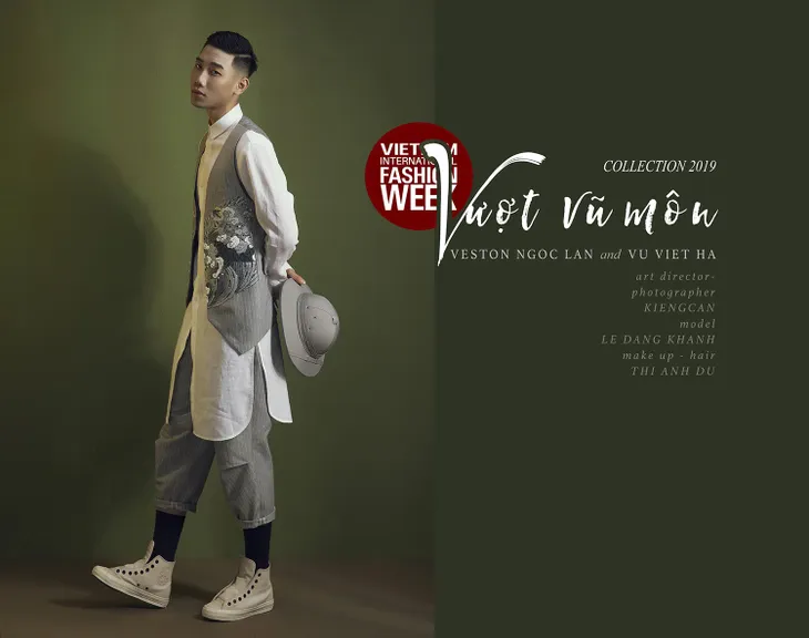 NTK Việt Vượt vũ môn trên sàn diễn Tuần lễ thời trang quốc tế Việt Nam Thu - Đông 2018 - Ảnh 4. NTK Việt Vượt vũ môn trên sàn diễn Tuần lễ thời trang quốc tế Việt Nam Thu - Đông 2018 - Ảnh 4.