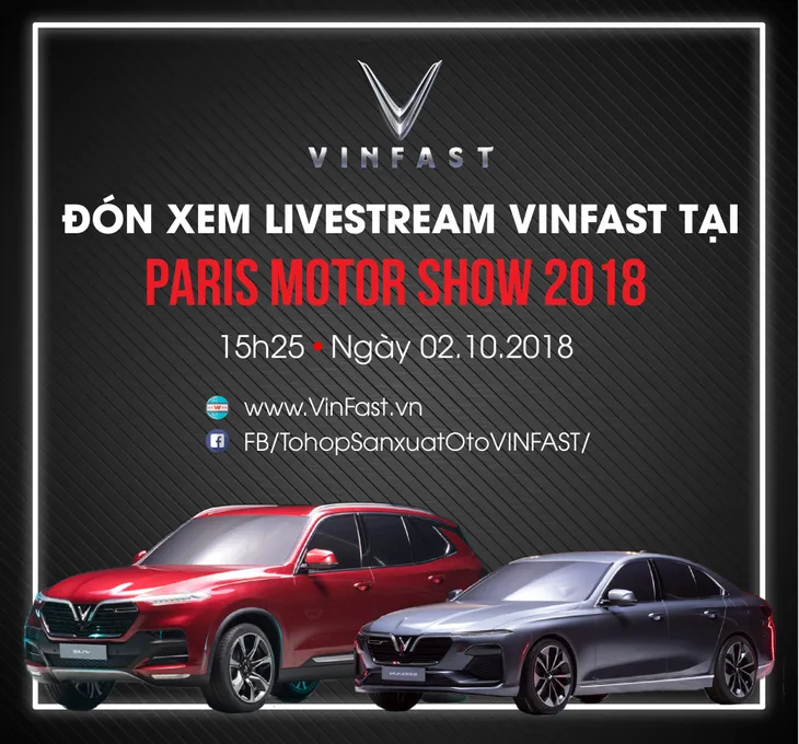 David Beckham sẽ là người đầu tiên trải nghiệm xe VinFast tại Paris Motor Show? - Ảnh 3. David Beckham sẽ là người đầu tiên trải nghiệm xe VinFast tại Paris Motor Show? - Ảnh 3.
