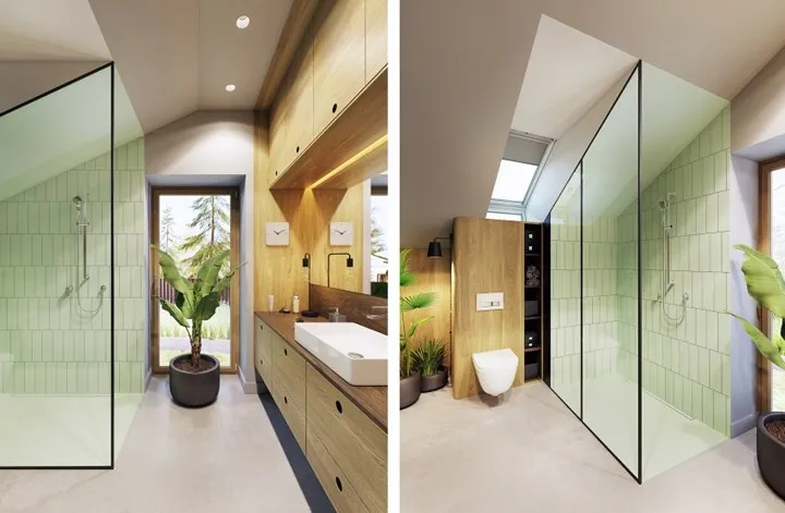 Tạo điểm nhấn ấn tượng cho ngôi nhà với màu xanh lá cây - Ảnh 9. Tạo điểm nhấn ấn tượng cho ngôi nhà với màu xanh lá cây - Ảnh 9.