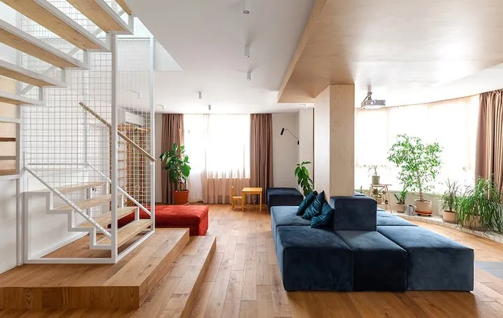 Ngôi nhà có phòng khách giống rạp chiếu phim - Ảnh 2. Ngôi nhà có phòng khách giống rạp chiếu phim - Ảnh 2.