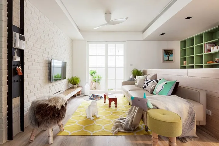 Căn hộ mang phong cách hiện đại đầy màu sắc - Ảnh 2. Căn hộ mang phong cách hiện đại đầy màu sắc - Ảnh 2.