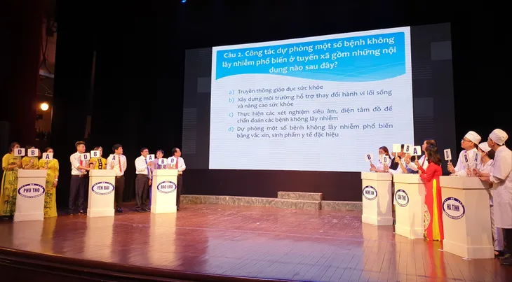 Chung kết Cuộc thi Y tế cơ sở giỏi năm 2018 - Ảnh 4. Chung kết Cuộc thi Y tế cơ sở giỏi năm 2018 - Ảnh 4.