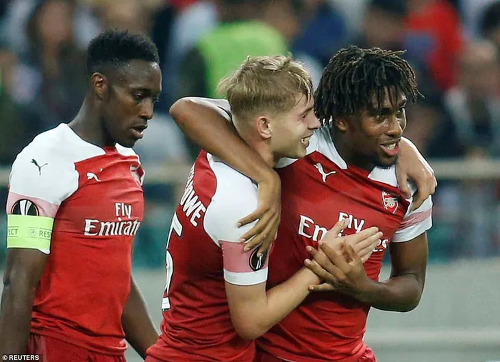 Arsenal tìm ra sao mai lấp lánh như Chamberlain ngày nào - Ảnh 1. Arsenal tìm ra sao mai lấp lánh như Chamberlain ngày nào - Ảnh 1.