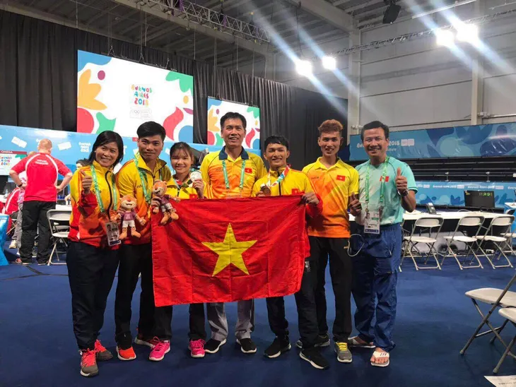 Ngô Sơn Đỉnh xuất sắc giành HCV Olympic trẻ 2018 - Ảnh 1. Ngô Sơn Đỉnh xuất sắc giành HCV Olympic trẻ 2018 - Ảnh 1.