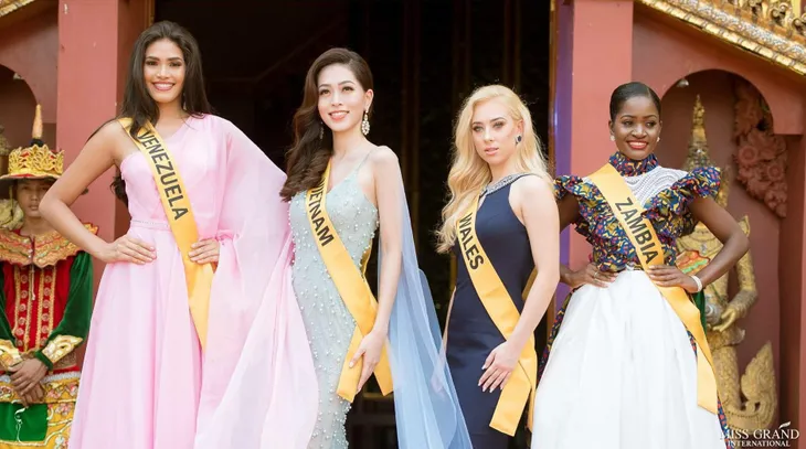 Á hậu Phương Nga nổi bật tại Miss Grand International 2018 - Ảnh 4. Á hậu Phương Nga nổi bật tại Miss Grand International 2018 - Ảnh 4.