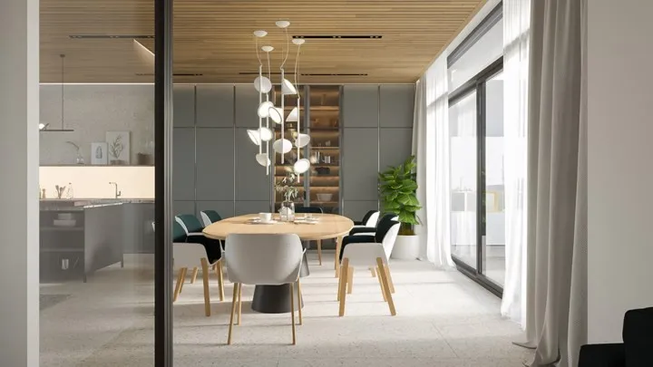 Căn hộ phong cách với các yếu tố trang trí bằng gỗ - Ảnh 4. Căn hộ phong cách với các yếu tố trang trí bằng gỗ - Ảnh 4.