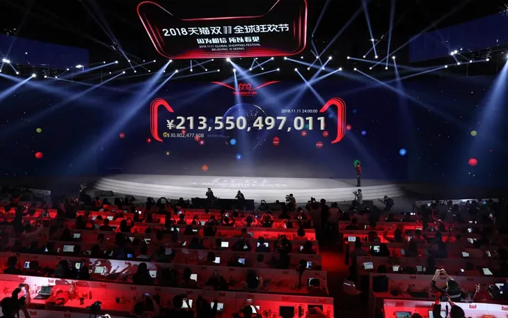 Thu về hơn 30 tỷ USD: Alibaba vui nhất trong ngày lễ Độc thân - Ảnh 1. Thu về hơn 30 tỷ USD: Alibaba vui nhất trong ngày lễ Độc thân - Ảnh 1.
