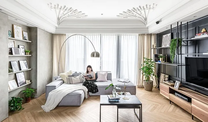 Căn hộ ấn tượng của cặp vợ chồng mới cưới - Ảnh 1. Căn hộ ấn tượng của cặp vợ chồng mới cưới - Ảnh 1.