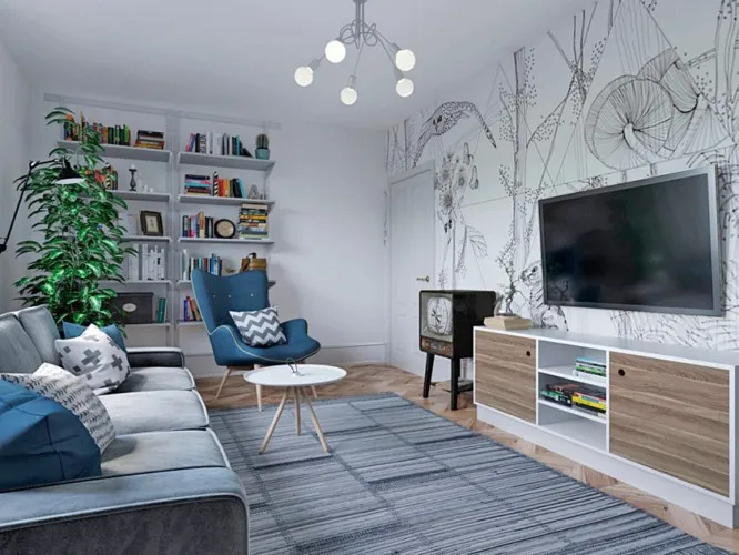 Căn hộ phong cách Bắc Âu phù hợp với phụ nữ độc thân - Ảnh 2. Căn hộ phong cách Bắc Âu phù hợp với phụ nữ độc thân - Ảnh 2.