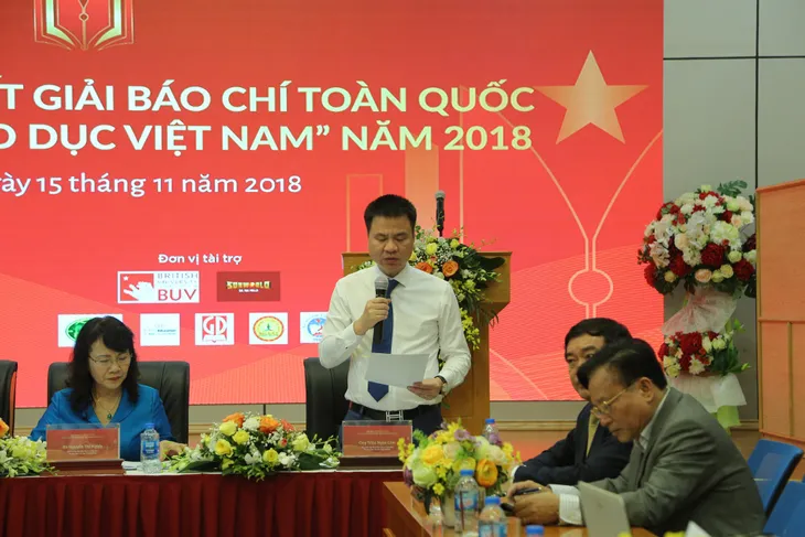 43 tác phẩm đạt Giải Báo chí toàn quốc “Vì sự nghiệp Giáo dục Việt Nam” năm 2018 - Ảnh 1. 43 tác phẩm đạt Giải Báo chí toàn quốc “Vì sự nghiệp Giáo dục Việt Nam” năm 2018 - Ảnh 1.