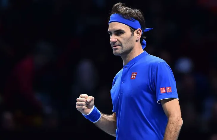 ATP Finals 2018: Vượt qua Kevin Anderson, Roger Federer giành quyền vào bán kết - Ảnh 2. ATP Finals 2018: Vượt qua Kevin Anderson, Roger Federer giành quyền vào bán kết - Ảnh 2.