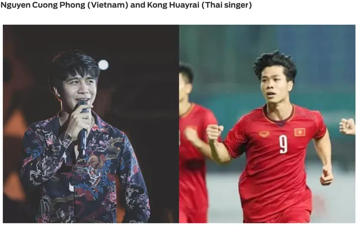 Bên lề AFF Cup 2018: Công Phượng được so sánh với...ca sĩ Thái Lan - Ảnh 5. Bên lề AFF Cup 2018: Công Phượng được so sánh với...ca sĩ Thái Lan - Ảnh 5.