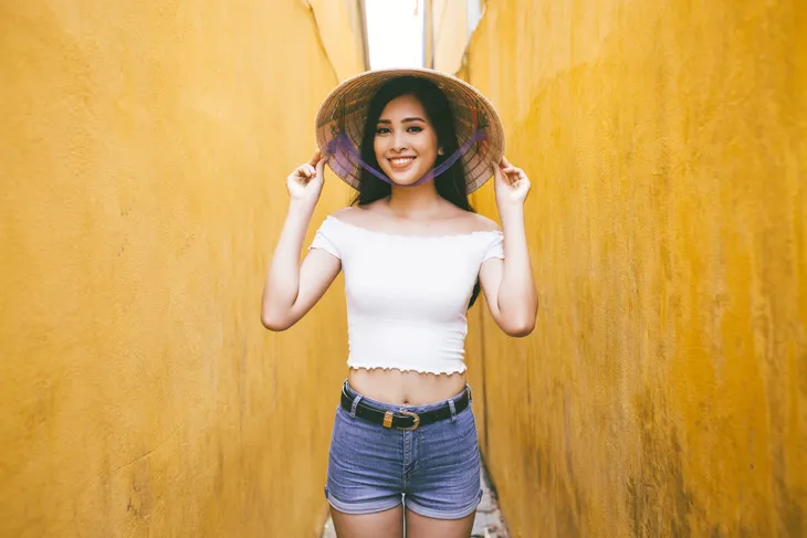 Hoa hậu Tiểu Vy mang hình ảnh Hội An đến Miss World 2018 - Ảnh 12. Hoa hậu Tiểu Vy mang hình ảnh Hội An đến Miss World 2018 - Ảnh 12.