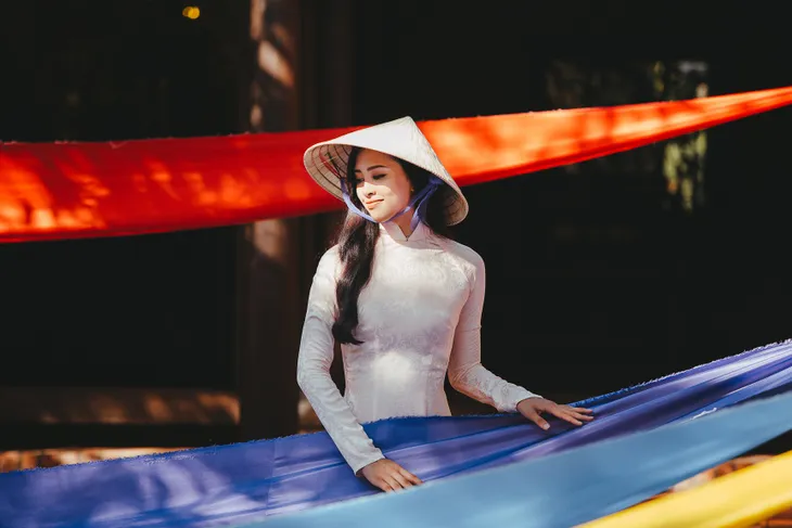 Hoa hậu Tiểu Vy mang hình ảnh Hội An đến Miss World 2018 - Ảnh 6. Hoa hậu Tiểu Vy mang hình ảnh Hội An đến Miss World 2018 - Ảnh 6.