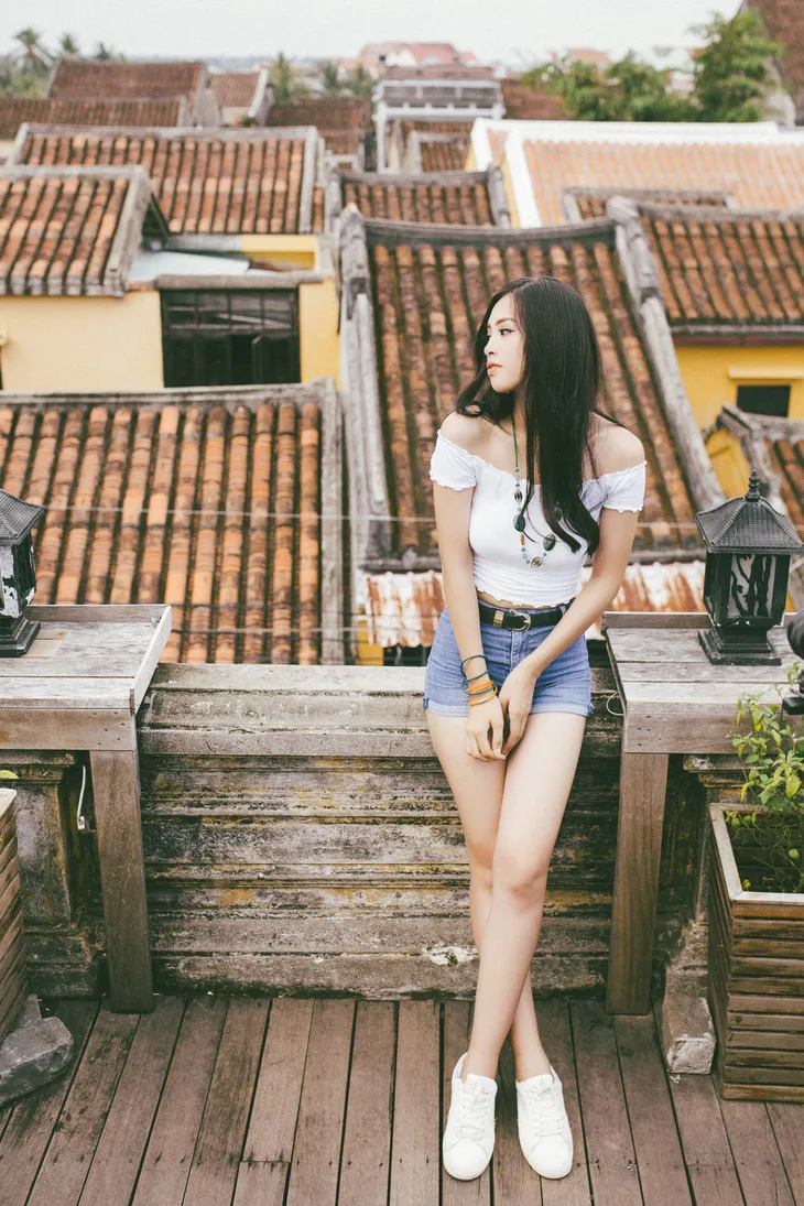 Hoa hậu Tiểu Vy mang hình ảnh Hội An đến Miss World 2018 - Ảnh 5. Hoa hậu Tiểu Vy mang hình ảnh Hội An đến Miss World 2018 - Ảnh 5.